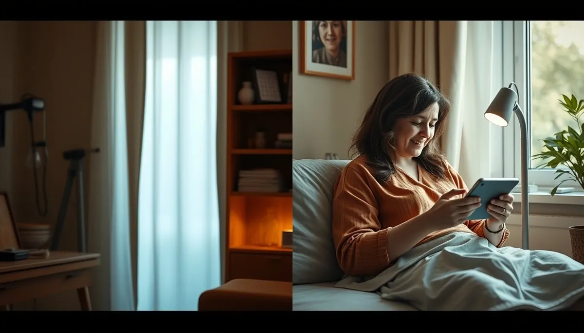 Evolución de la atención sanitaria: integración entre métodos clínicos tradicionales y tecnologías de salud digital para bienestar integral Comparación entre medicina tradicional y salud digital moderna en composición dividida