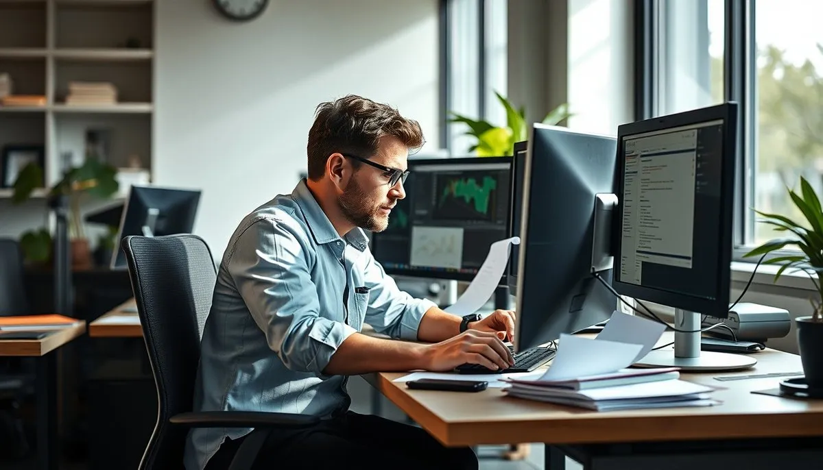 Trabajo de estrategia digital y registro legal para empresa de salud integral, incluyendo documentación oficial y gestión de identidad online Profesional gestionando presencia digital y registro de marca para empresa de bienestar